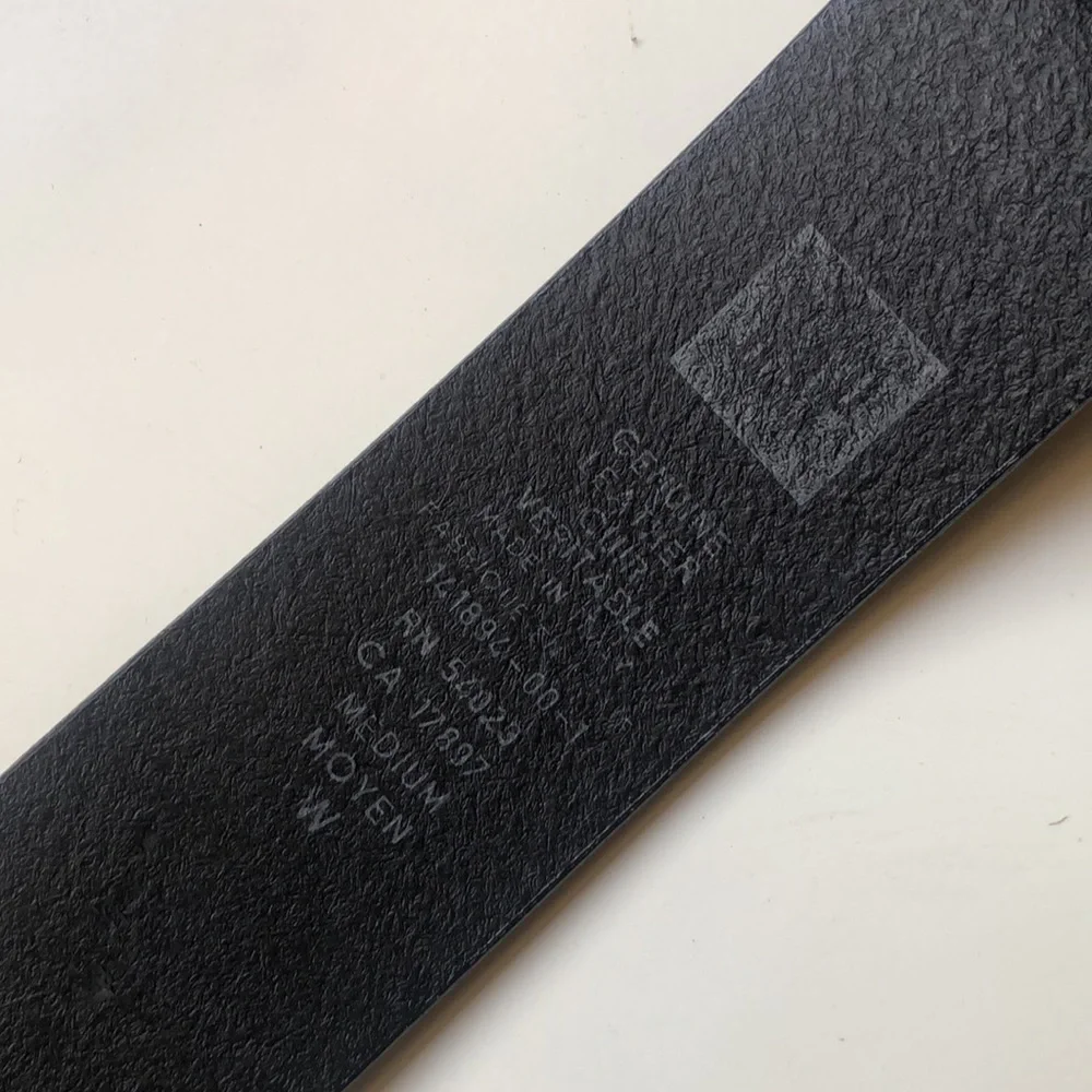 Gap genuine leather belt made in Italy